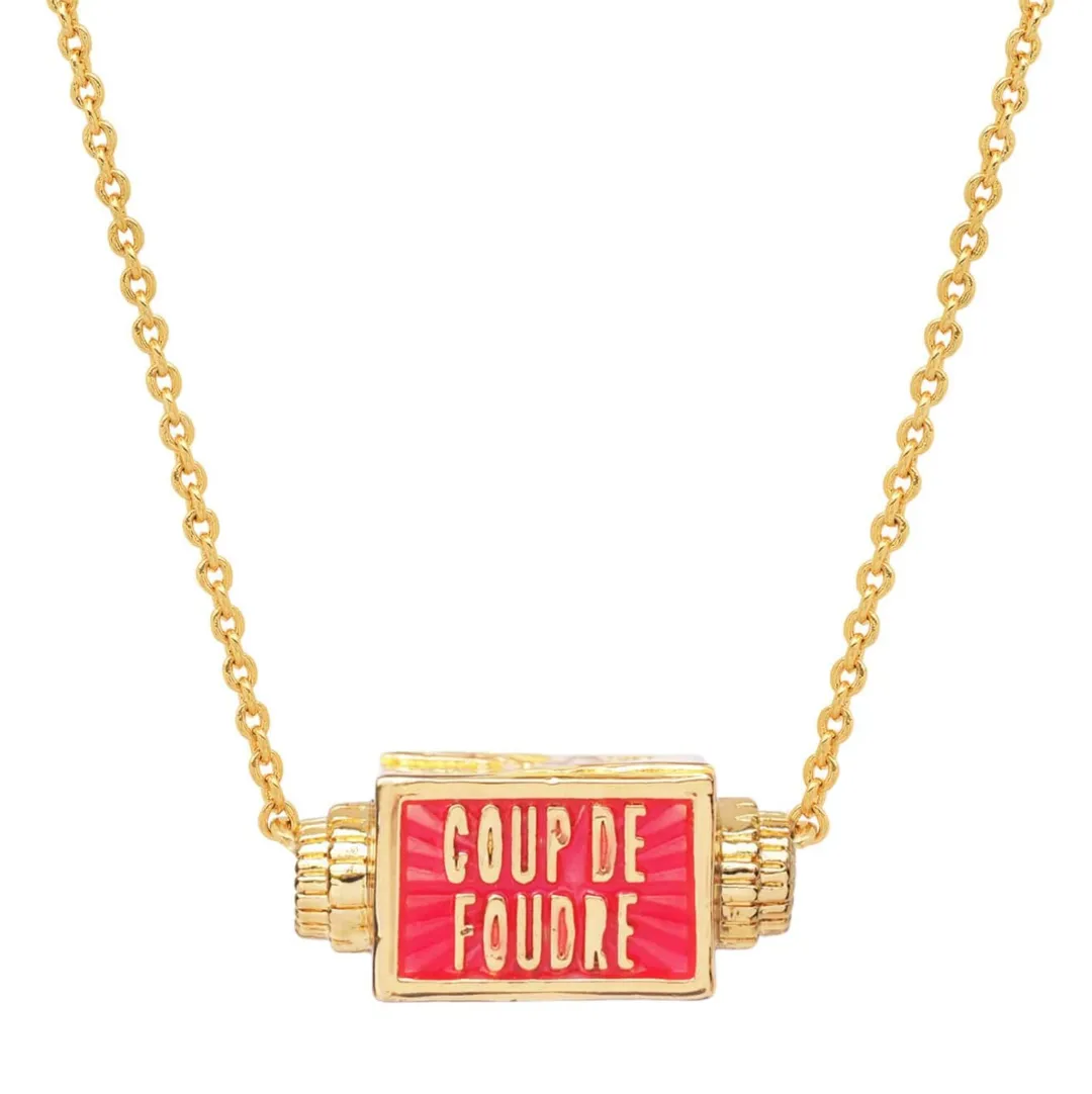 Love At First Sight Spinner Necklace