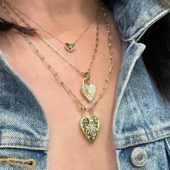 Love Explosion Lock Pendant