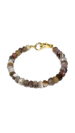 Luxe Botswana Agate Bracelet