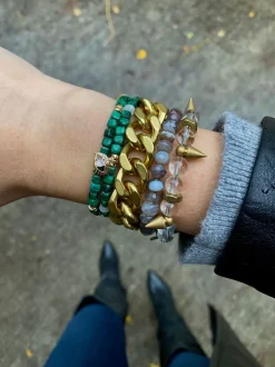 Luxe Botswana Agate Bracelet