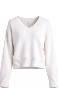 Luxe Cotton Blend Boxy V