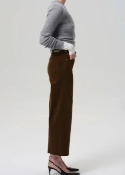 Lyra Wide Leg Crop Corduroy