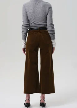Lyra Wide Leg Crop Corduroy