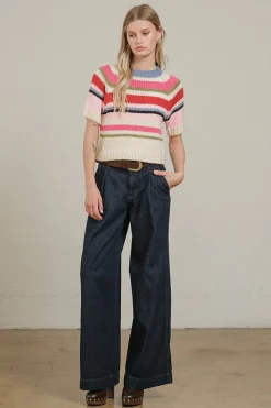 Maeve Short Sleeve Sweater