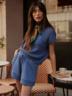 Manae Pointelle Knit Top