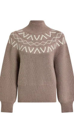 Marcie Fairisle Yoke Knit