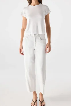 Maria Jeans in Chalk