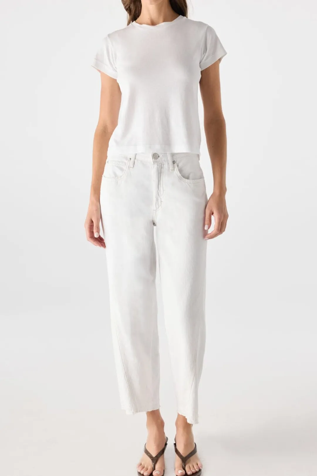 Maria Jeans in Chalk