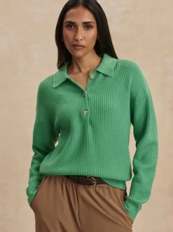 Marlie Polo Knit Sweater
