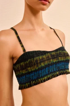Marseille Smocked Bikini Top