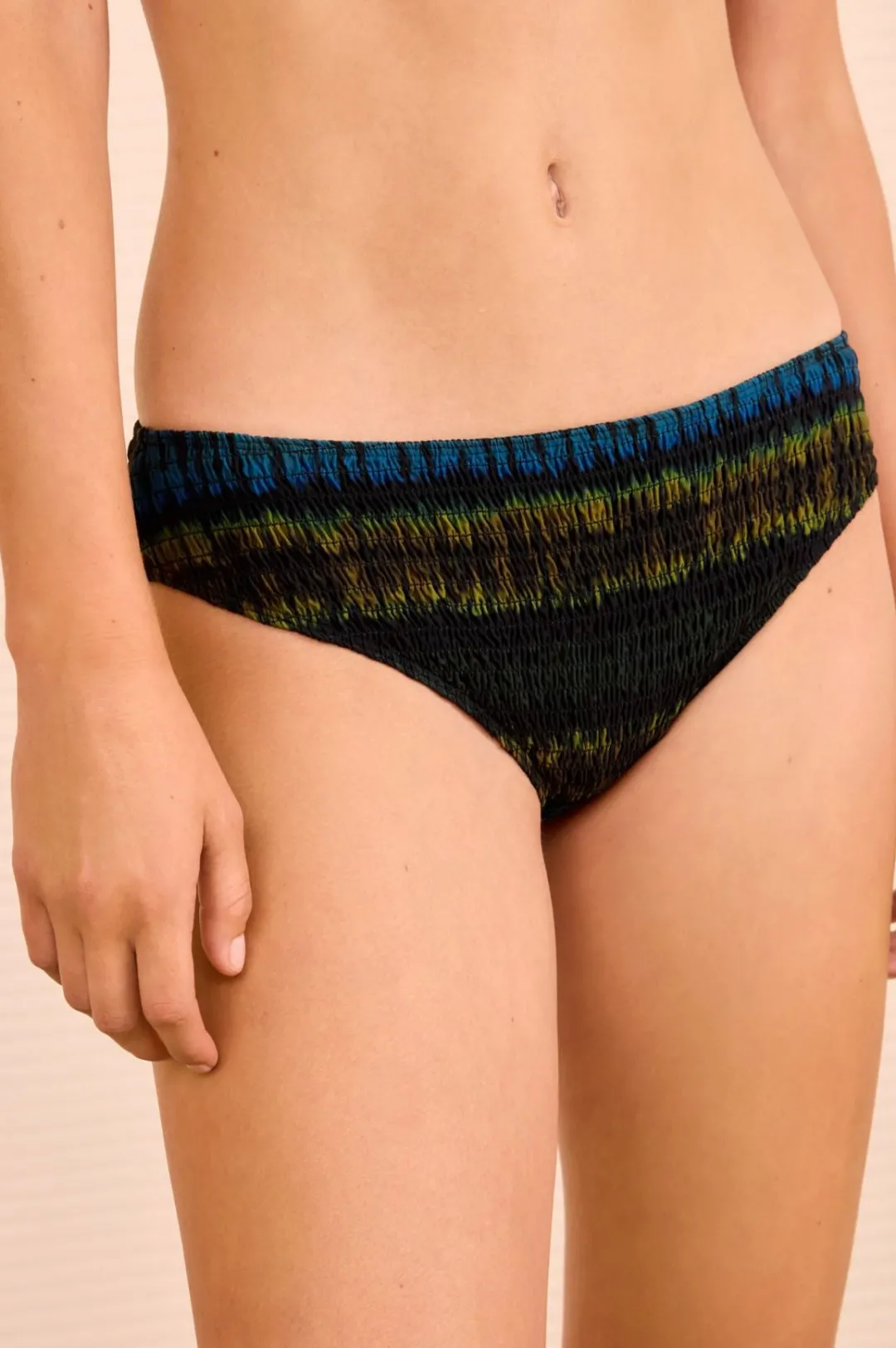 Marseille Smocked Bikini Bottom