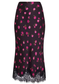 Mia Rose Lace Hem Skirt