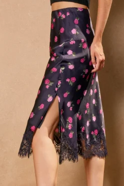 Mia Rose Lace Hem Skirt