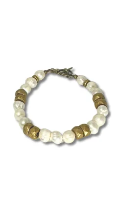 Narrow Pearl Bracelet