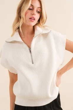 Paige Half Zip Sweater