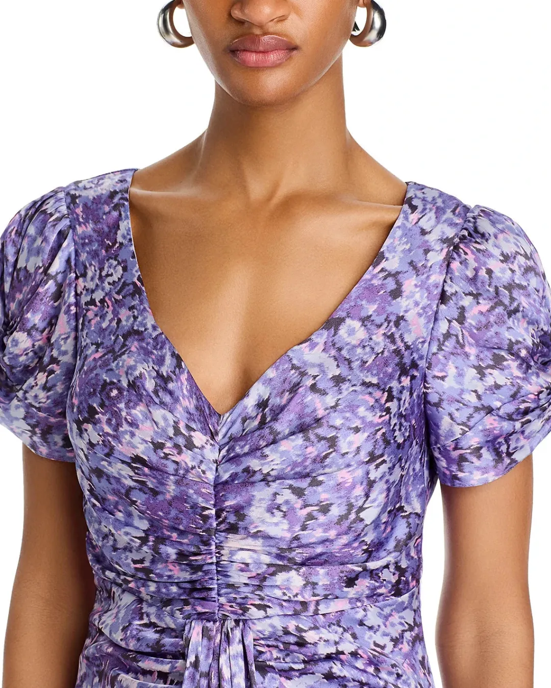 Painted Hydrangea Walker Dress