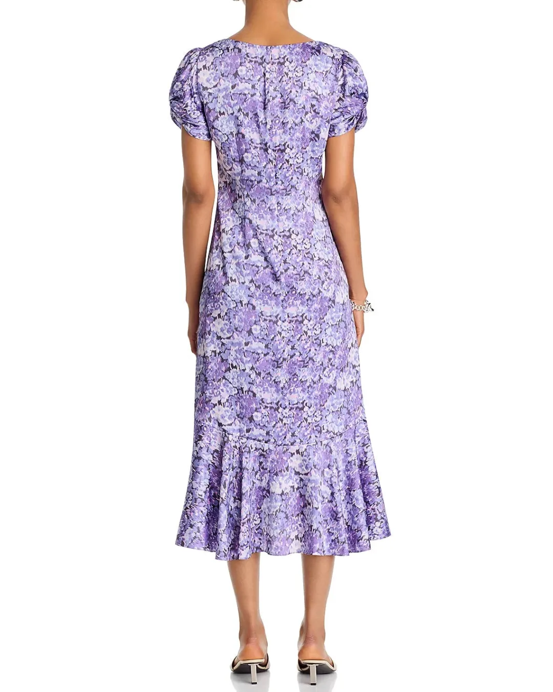 Painted Hydrangea Walker Dress