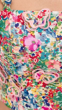 Peasant Floral Maxi Skirt