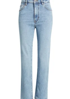 Pencil Crop Jeans in Lark