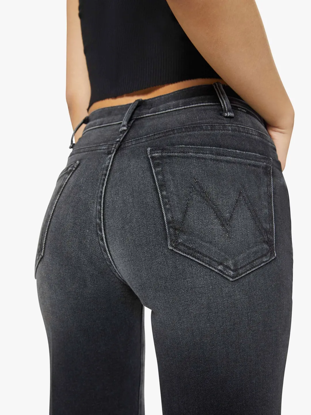 PETITES The Lil' Hustler Roller Sneak Jeans
