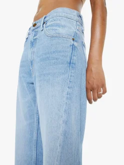 PETITES The Lil' Lemon Twist Sneak Jeans