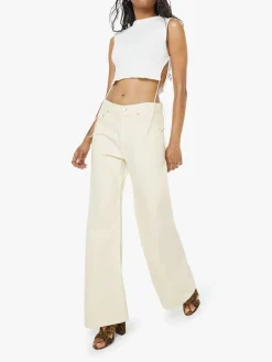 PETITES The Lil' Lemon Twist Sneak Jeans