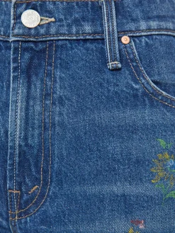 PETITES The Lil' Rerun Zip Sneak Jeans