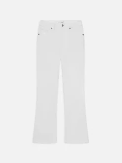 Reboot Crop Jeans in White