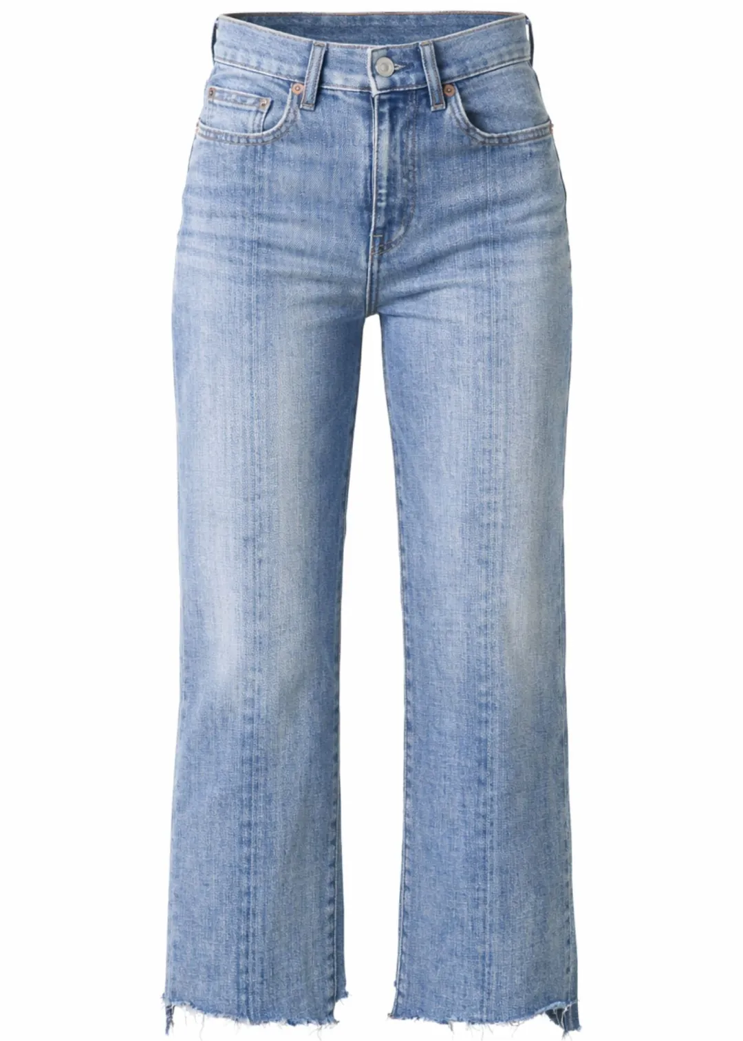 Reworked 90's High Rise Straight Ankle Jeans