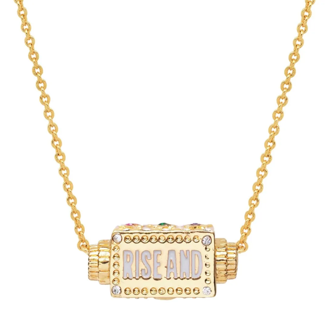 Rise And Shine Spinner Necklace