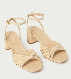 Riya Braided Mid Heel Sandal