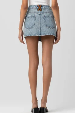 Rodeo Drive Denim Mini Skirt
