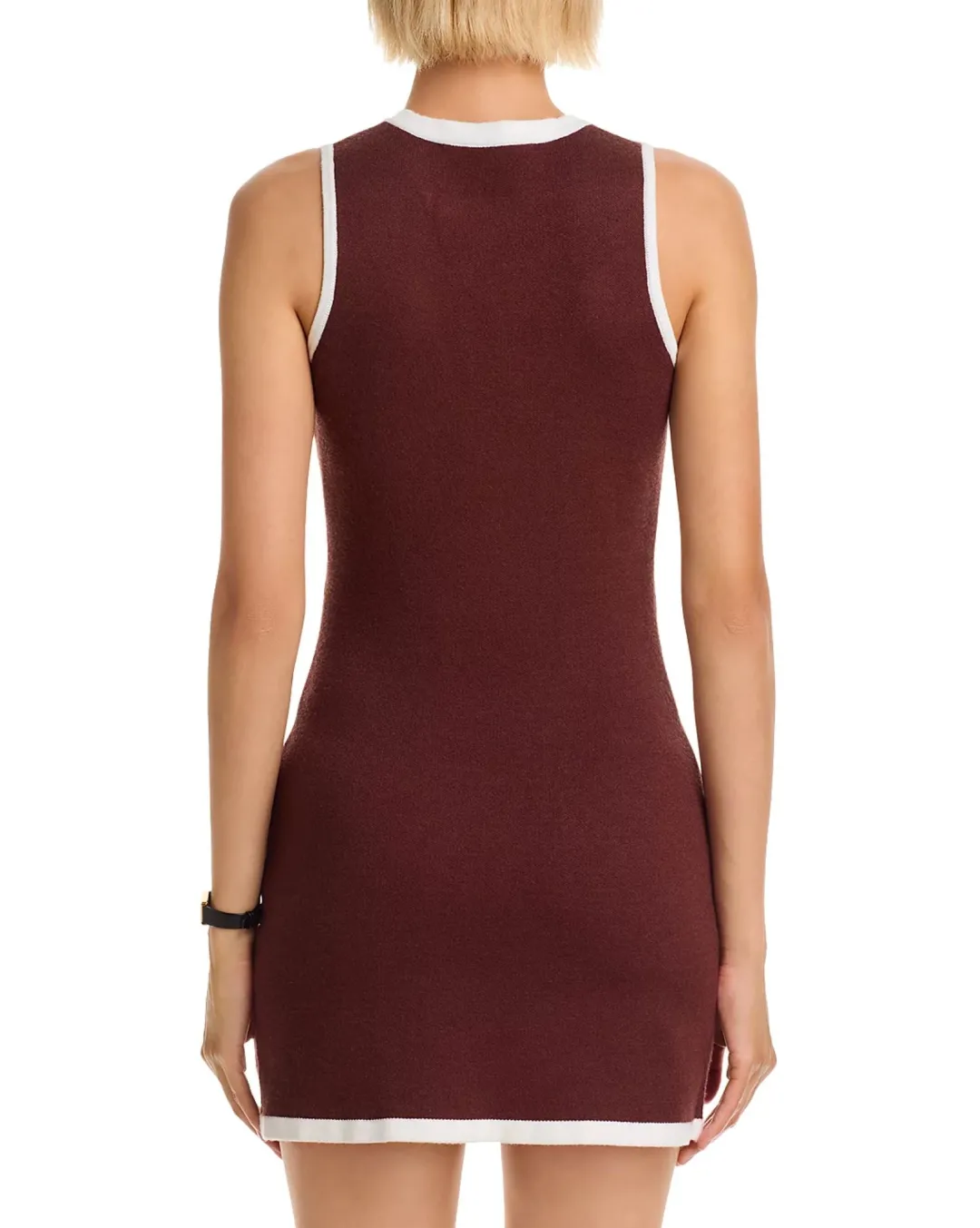 Ruthie Knit Shift Mini Dress