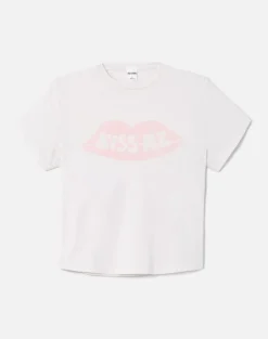 50's Boxy Tee Kiss Me