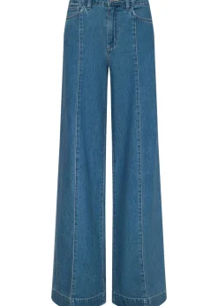 Sandy High Rise Wide Leg Jeans