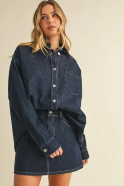 Scarlett Denim Mini Skirt