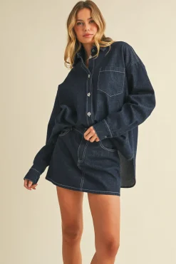 Scarlett Denim Mini Skirt