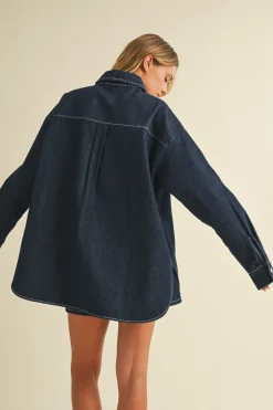Scarlett Oversized Denim Shirt