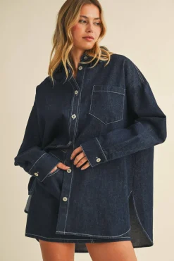 Scarlett Oversized Denim Shirt