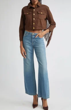Scottie High Rise Wide Leg Jeans