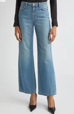 Scottie High Rise Wide Leg Jeans