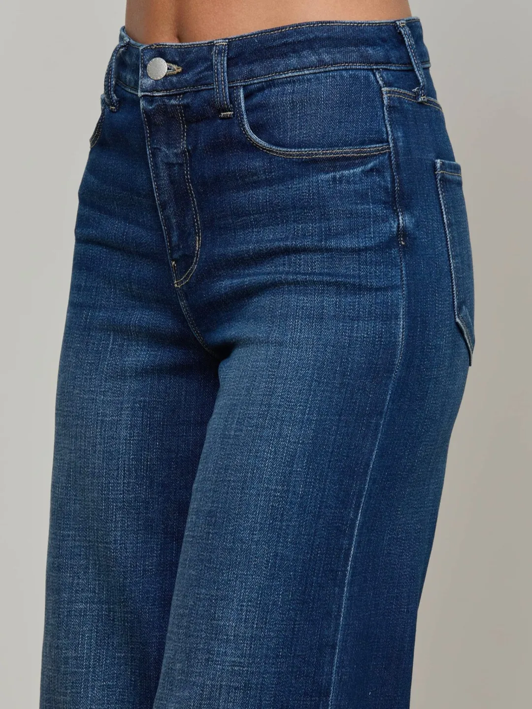Scottie High Rise Wide Leg Jeans