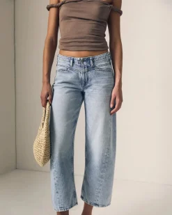 Selena Mid Rise Crop