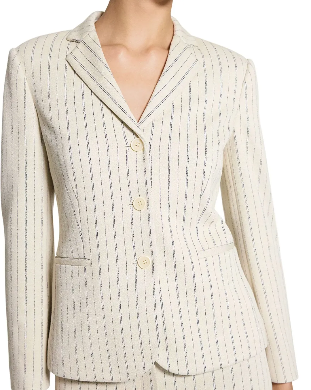 Shrunken Button Jacket