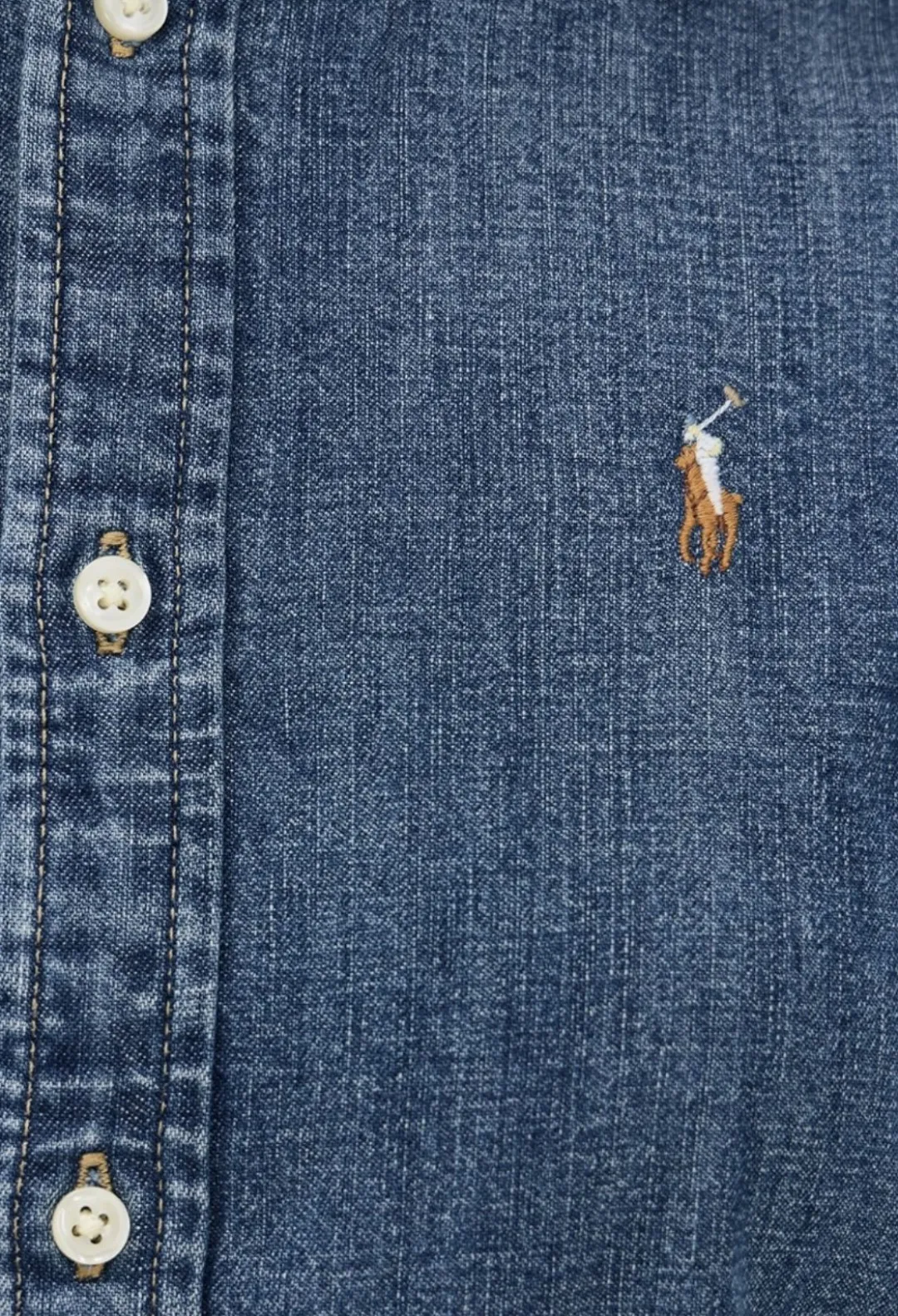 Slim Fit Denim Shirt