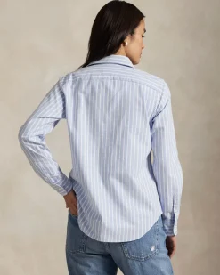 Slim Fit Striped Oxford Shirt