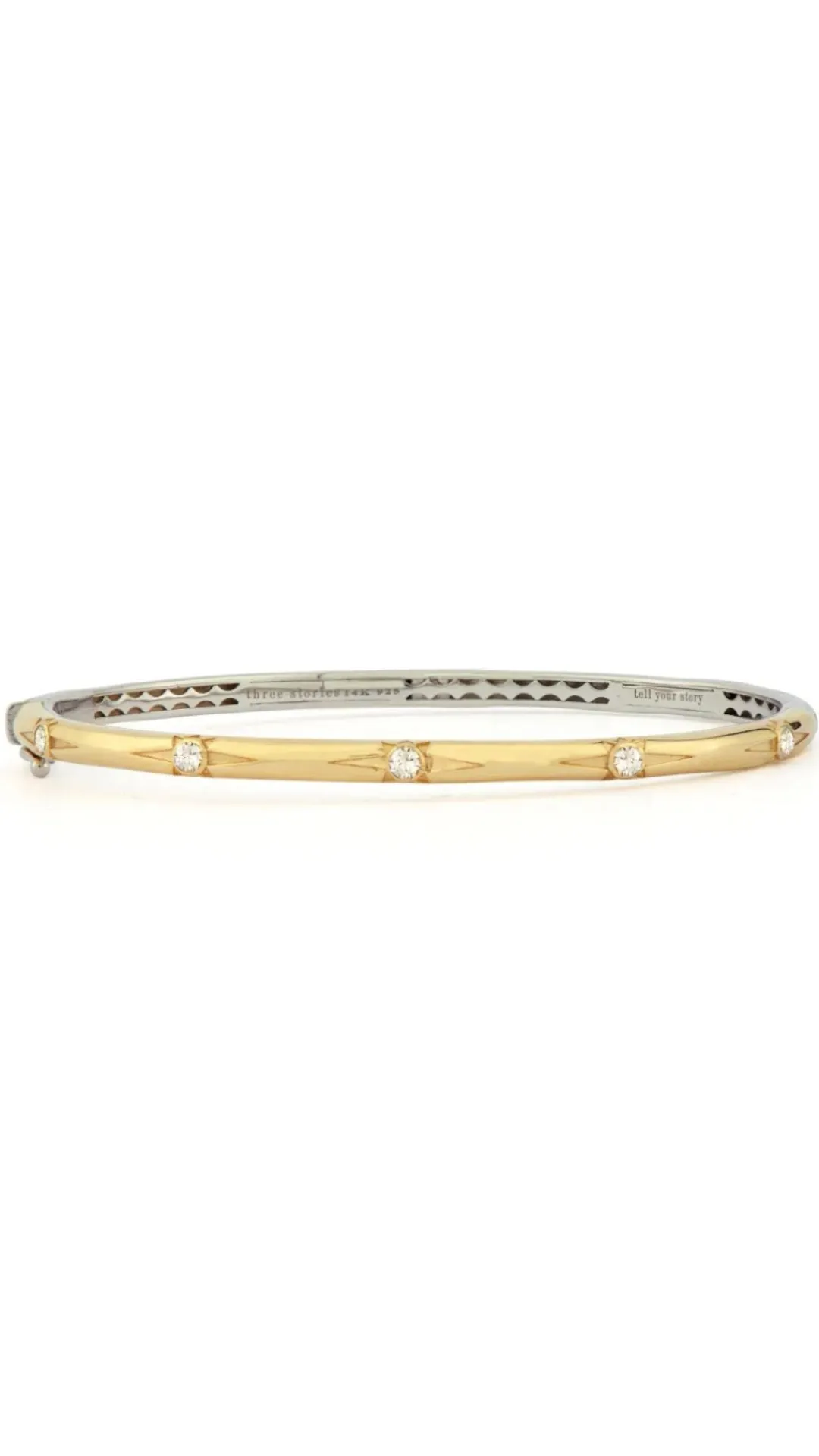 Starburst Diamond Bangle