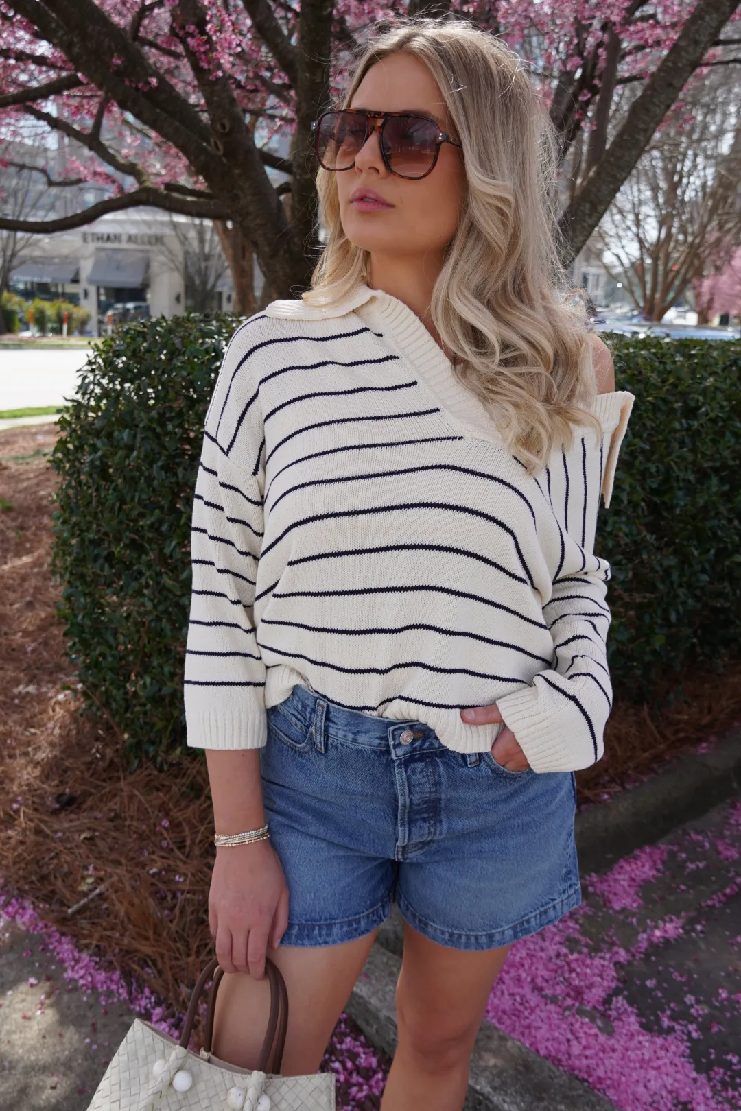 Striped Easy Pullover
