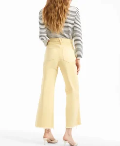Taylor Cropped Wide Leg Jeans