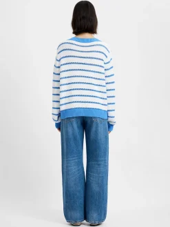 Teddy Stripe Pullover